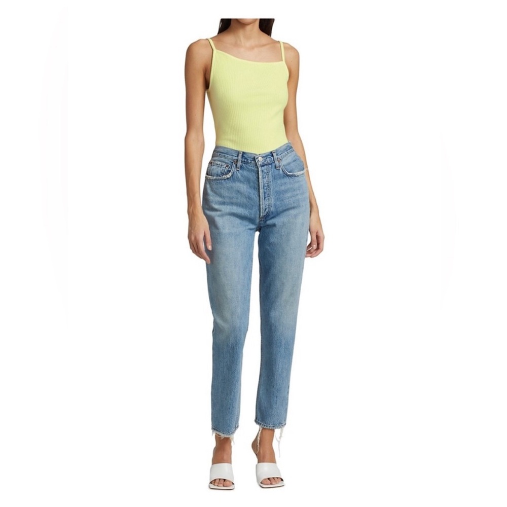 Agolde high-rise Jean. Excellent condition. Size 24